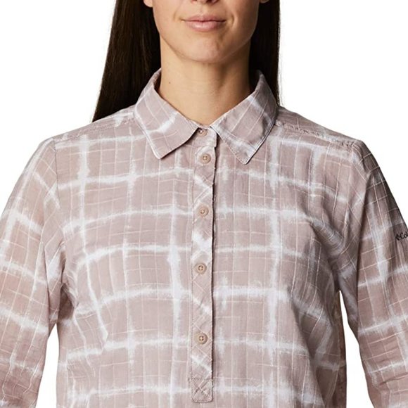 🆕Columbia Women's Camp Henry II Tunic, Mauve Vapor to Dye for Print, X-Large... - Picture 5 of 5